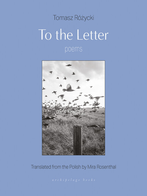 Title details for To the Letter by Tomasz Rozycki - Available